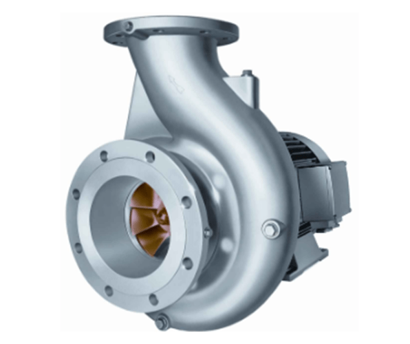 centrifugal pump in grey
